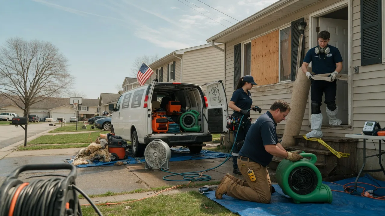 Water Damage Restoration in Belle Plaine, MN near me